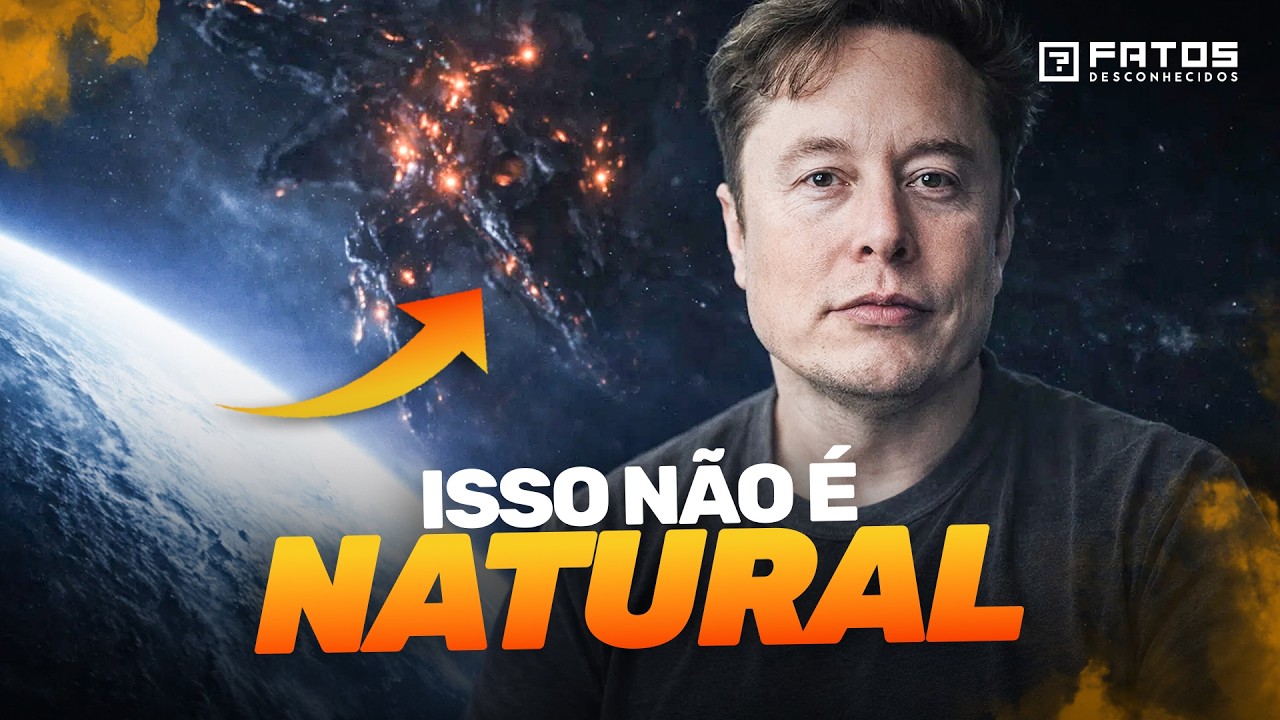 Elon Musk diz que uma enorme estrutura está se movendo acima do nosso planeta!