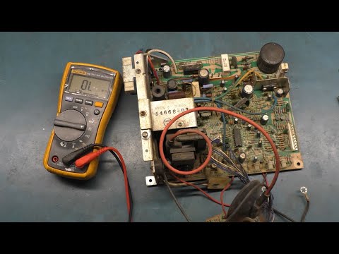19" K7000 Arcade Monitor Chassis Repair - Going Into Shutdown Protection - Bad Caps?
