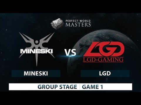 Mineski vs LGD | Game 1 | Perfect World Masters