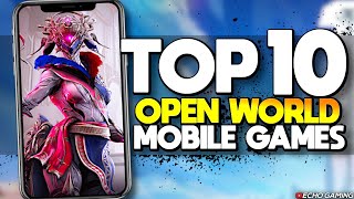 Top 10 MMORPG Open World Mobile Games