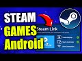 How To Play STEAM GAMES On Android Phone With STEAM LINK Remote Play Best Method