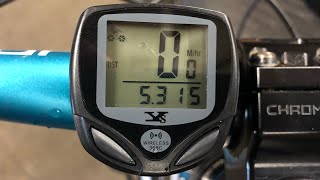 Wireless Bicycle Speedometer Dinoka W-368