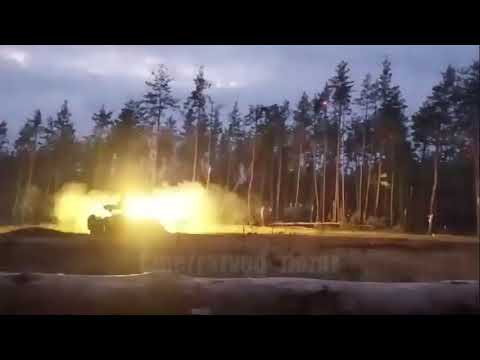 Terminator Russo encontrou o Leopard alemão escondido na Mata 😁