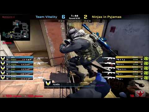 CSGO POV DEMO ZywOo (29-15)(Vitality) vs NiP / inferno / IEM Winter 2021