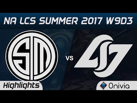 TSM vs CLG Highlights Game 2 NA LCS Summer 2017 Team Solo Mid vs Counter Logic Gaming by Onivia