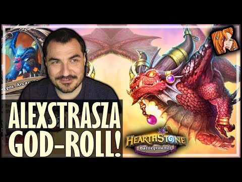 THE ALEXSTRASZA GOD-ROLL! - Hearthstone Battlegrounds