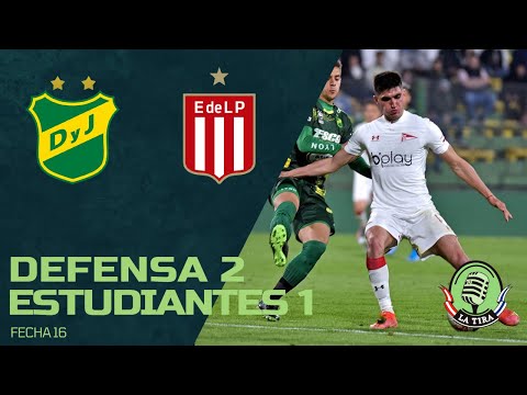 Defensa 2 Estudiantes 1 | #GOLES#FECHA16#LPF