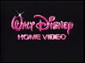 1986 Walt Disney Home Video Logo