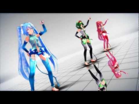 MMD - Shake It (TDA Gumi, TDA Winter Miku, TDA Agahat Luka)