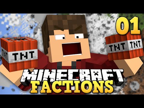 WE EXPLODE EVERYTHING!  EPIC START!  - Minecraft Factions #01