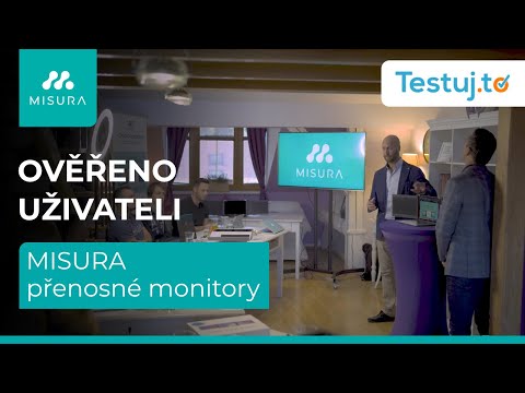 Přenosné monitory MISURA otestovány uživateli