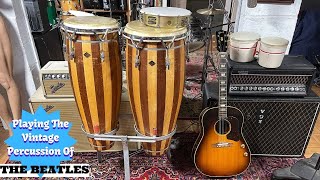 Video thumbnail for Playing the Vintage Percussion  Of The Beatles! by Perry Stanley