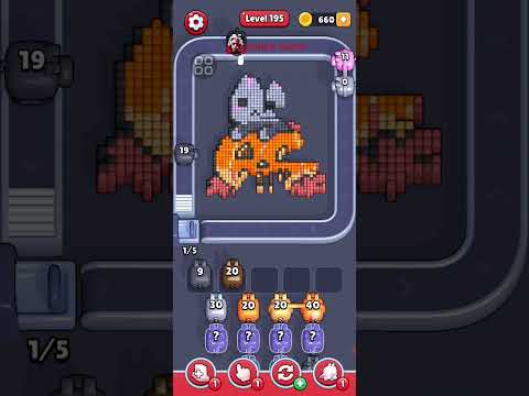 Pixel Flow Level 195 Walkthrough