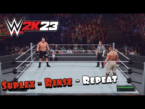 WWE 2K23 | Suplex - Rinse - Repeat Showcase All Objectives