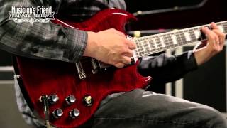 Video thumbnail for Gibson Custom SG Custom Figured Top 3-Pickup Electric Guitar by Musician's Friend