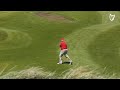 Trump struggles to get golf ball uphill at Doonbeg golf course