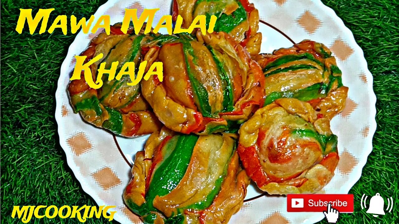 Mawa Malai Khaja An Authentic Homemade Sweet #traditionalsweets #indiansweet