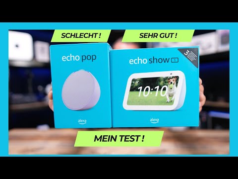 Neu 2023 ! Amazon Echo POP & ALEXA Echo Show 5 der 3.Gen. Leider teilweise Schlecht!