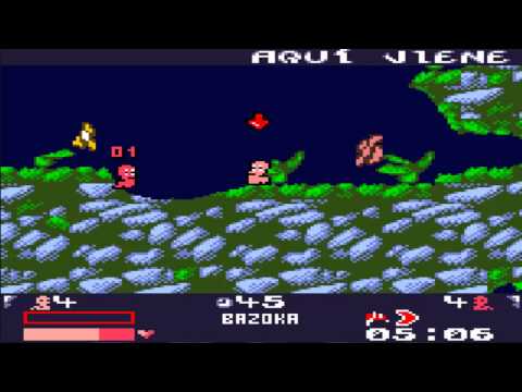 Worms Armageddon Game Boy