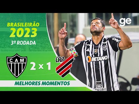 Gols e lances de Atlético Mineiro x Athletico Paranaense