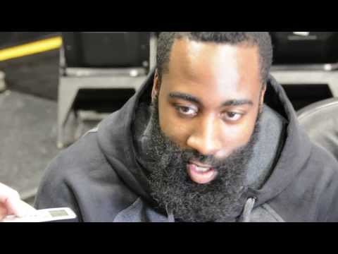 2014 Hawks defeat Rockets 83-80 exclusive footage- James Harden, Dwight Howard, Kevin McHale...