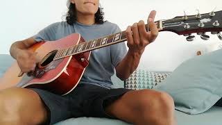 Neil Young - Everybody&#39;s Alone - Guitar Cover (with solo + chords)