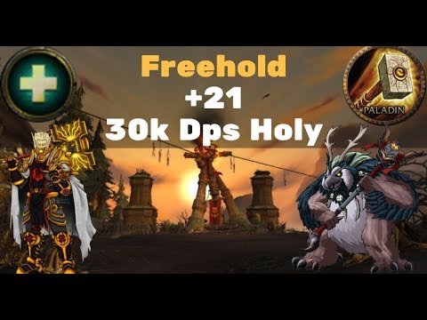 +21 FH Tyrannical 30k dps - Holy Paladin Zmok