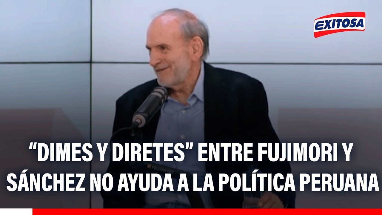 🔴🔵 Yehude Simon: “Eso que pasa entre Keiko y Sánchez es la ruta equivocada de la política peruana”