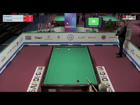 Bitetti Andrea VS Vattovani Pierpaolo - Campionati Italiani Carambola 2022/2023 - Calangianus