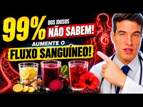 Depois dos 60, nunca mais beba água pura! Adicione isto para melhorar rapidamente o fluxo sanguíneo.