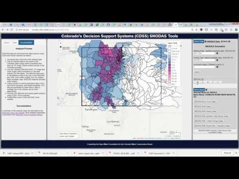 Snodas Tools Training Webinar May 2018