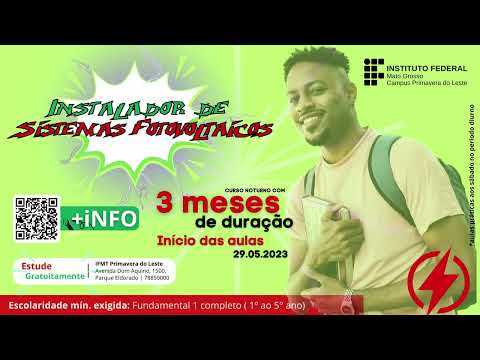 Instalador de Sistemas Fotovoltaico [promovideo] [IFMT-PDL]