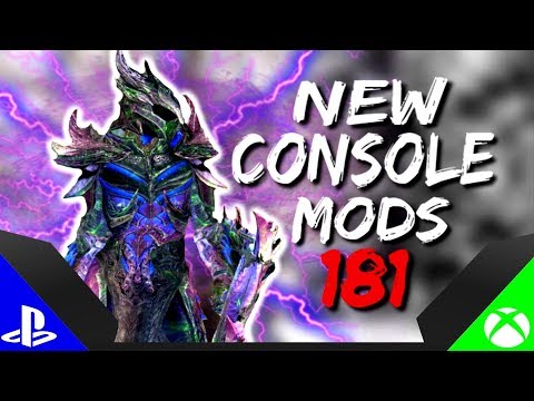 Skyrim Special Edition: ▶️5 BRAND NEW CONSOLE MODS◀️ #181 (PS4/XB1/PC)