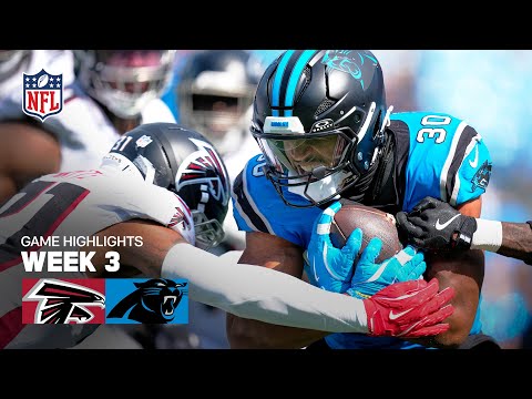 Atlanta Falcons vs. Carolina Panthers Game Highlights | 2025 NFL Season Week 3
