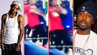 Young Buck Runs Into Starlito At Basketball Game Chokes Him Out!!!!!