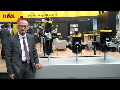 IAA 2022 HYVA stand presented by CEO Alex Tan