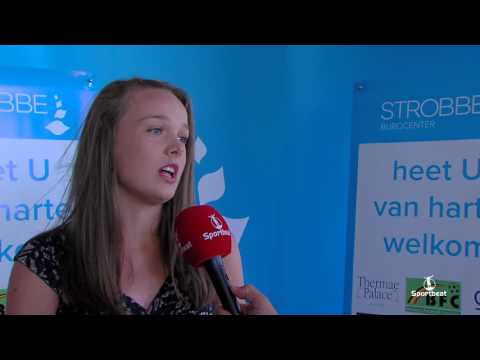 Tine De Caigny voor aanvang vd Sparkle