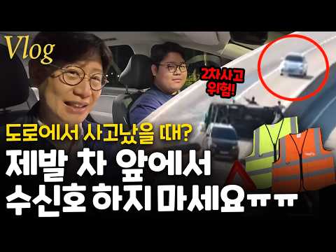 차안에 이건 꼭 있어야 합니다! 수신호도 하지 마세요!