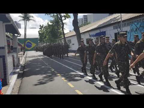 Desfile da Tropa em Formatura Alusiva ao Dia da Engenharia