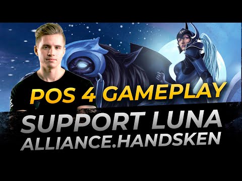 Luna Support Pos 4 by Handsken | Full Gameplay Dota 2 Replay