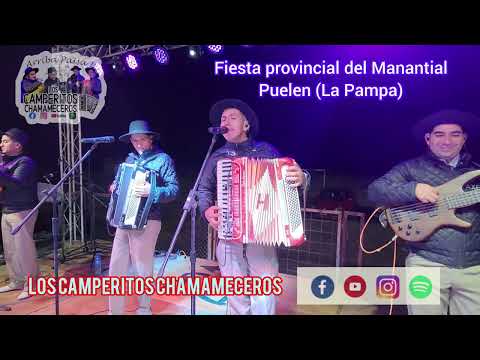 LOS CAMPERITOS CHAMAMECEOS- ENGANCHADO DE CUMBIAS/FIESTA PROV DEL MANANTIAL-PUELEN (LP) 16/03/2024