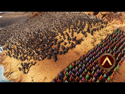 300 Super Spartans VS 5 Million Persian Invaders! - Ultimate Epic Battle Simulator 2 UEBS 2