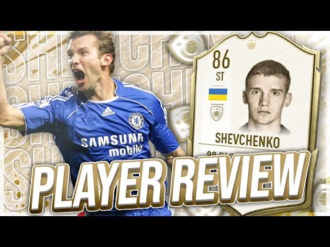 86 SHEVCHENKO ICON PLAYER REVIEW! - FIFA 20 Ultimate Team