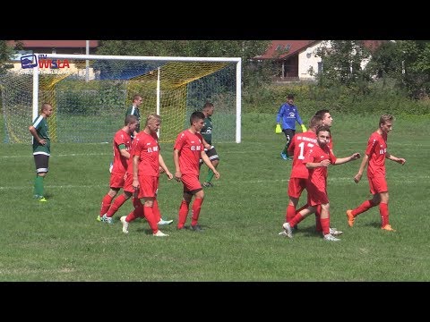 OKS MOKRZYSZÓW - WSPÓLNOTA SERBINÓW 2:2 (2:0) - FRAGMENTY MECZU I KOMENTARZE TRENERÓW