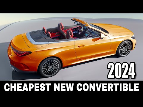 10 New Convertible Cars that You Might Afford Someday (Cheapest Arrivals in 2024)