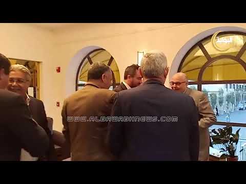 مرشح الرئاسه السابق موسي مصطفى موسي داخل حفل إفطار حزب الحريه المصري