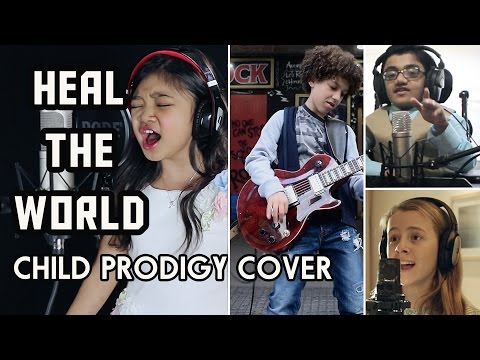 Michael Jackson Tribute - Heal The World - Child Prodigy Cover | Maati Baani