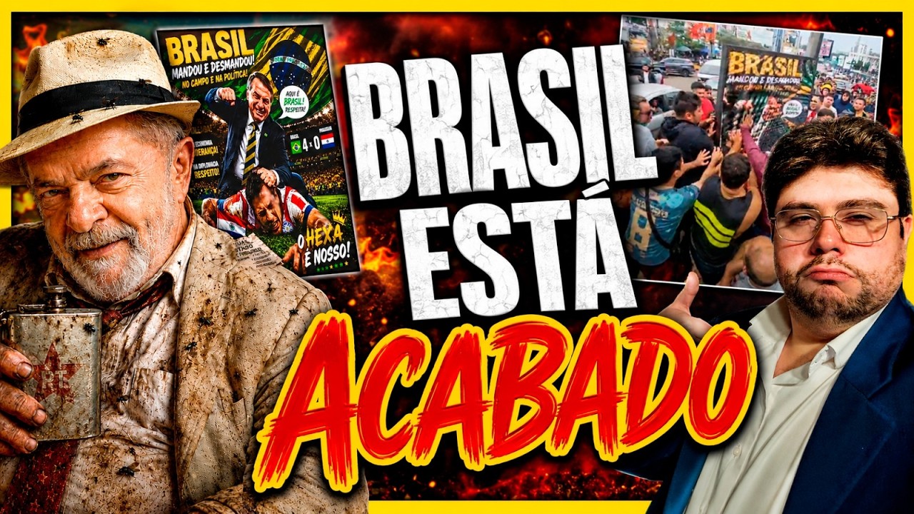 🔴 FIN de LULA 🇧🇷🔥 BRASIL publica CARTELES anti PARAGUAY mientras ALCALDE suplica a GOOGLE no mudarse