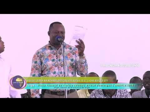 Profeta Khonde Mpolo Dominique : JESUS A MINHA VITÓRIA (Igreja Palavra de Deus)