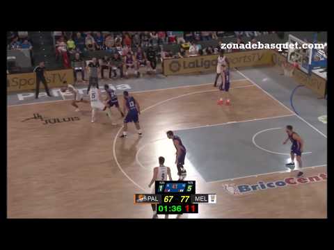 LEB ORO 19/20 | Javi Marín (Melilla), partido ante Palencia